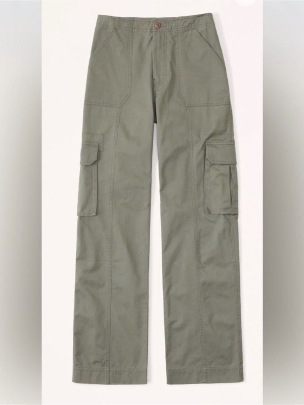 Abercrombie Women’s Olive Cargo Pants - 29L